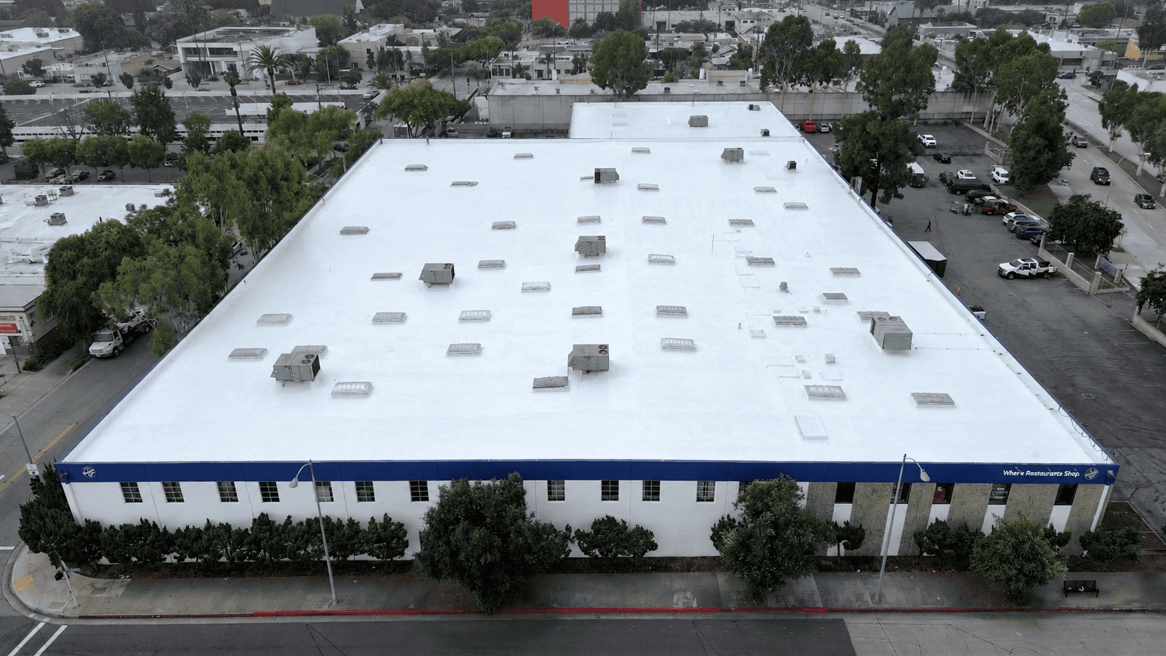 After roof restoration