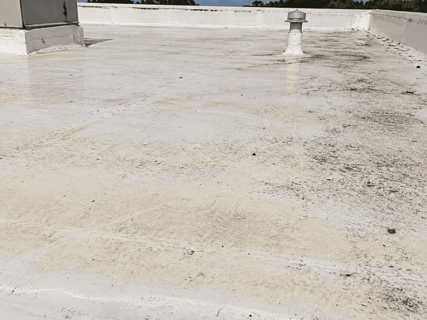 Dirt pickup & gloss loss