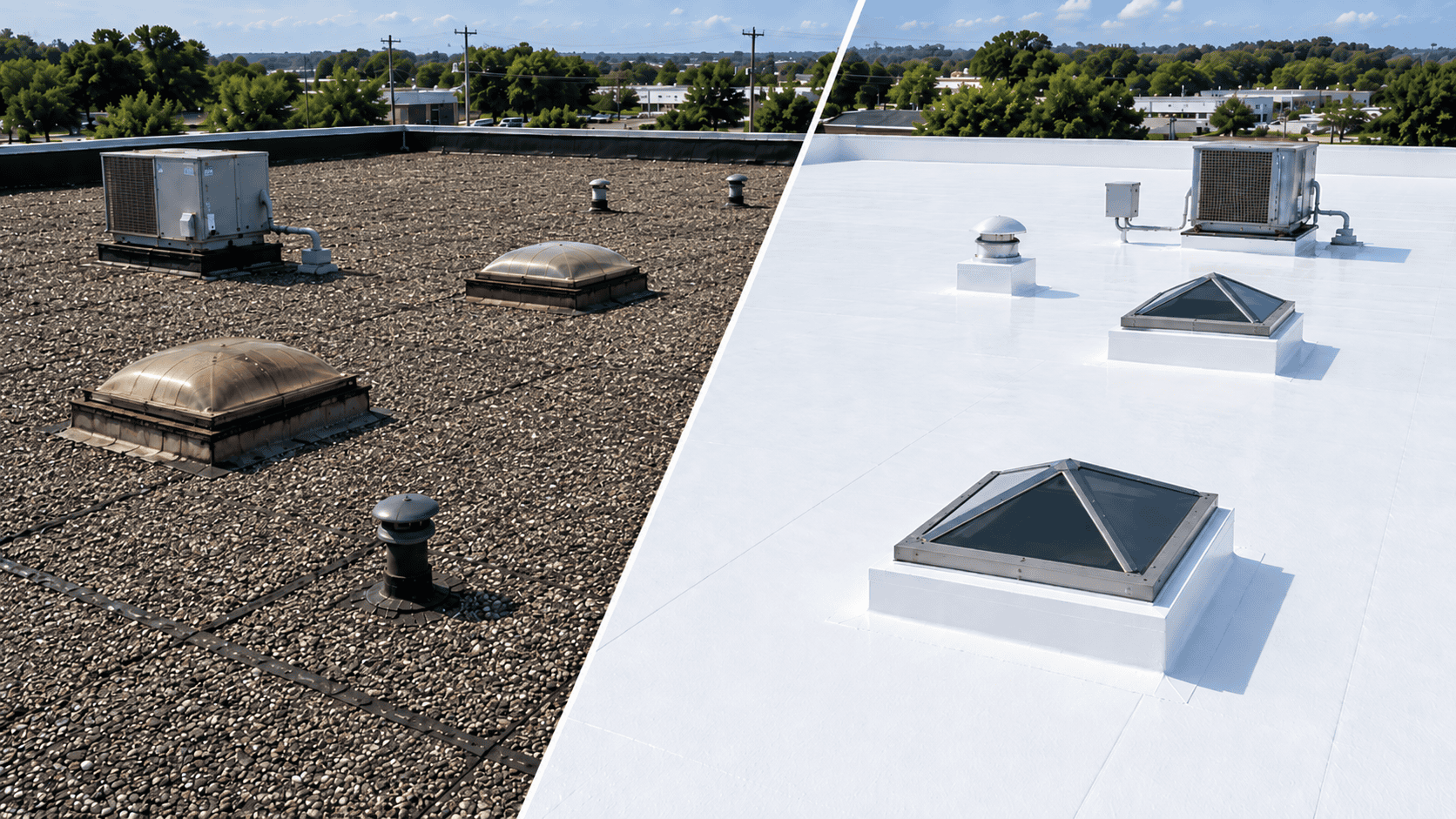 Tar & Gravel Roofs
